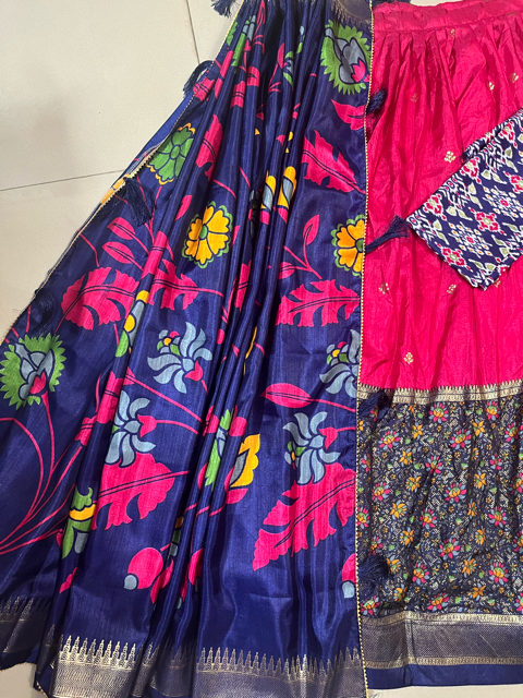 Fuchsia Dolla Silk Lehenga