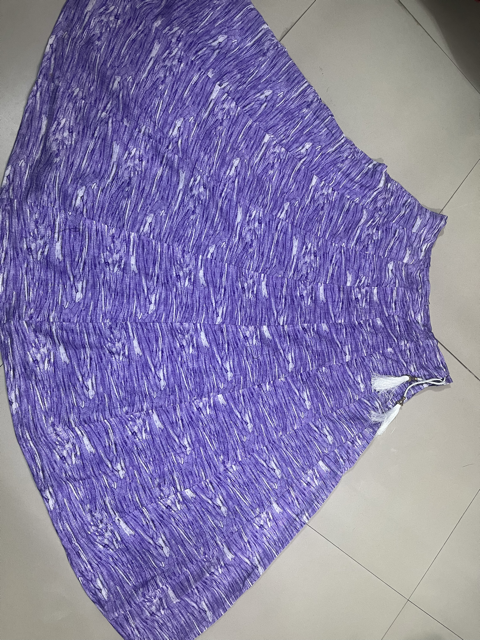 Bangalori Silk Purple Indian Skirt
