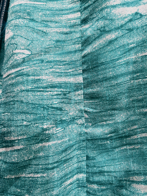 Bangalori Silk Turquoise Tara Indian Skirt