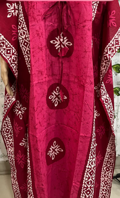 Block Print Cotton Kaftan