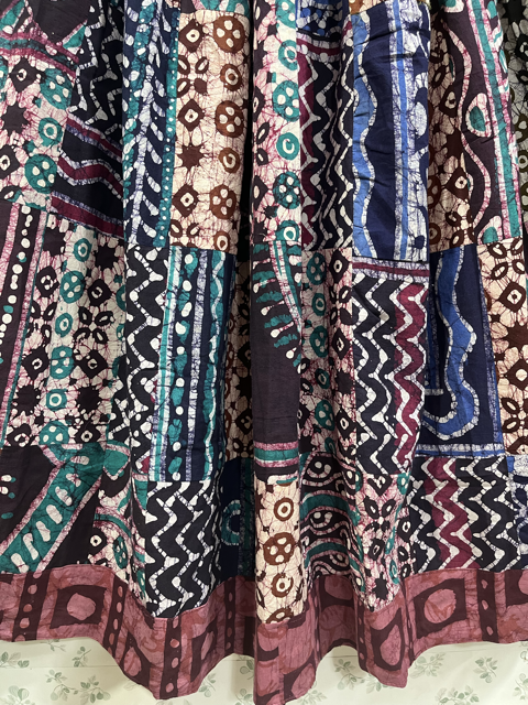 Batik Cotton Indian Skirt