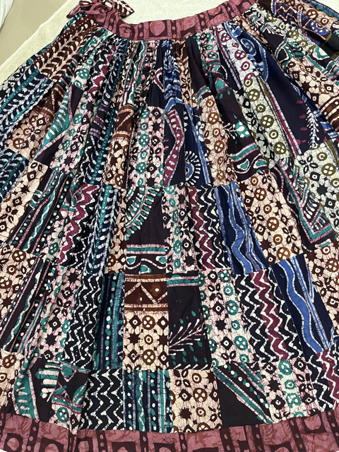 Batik Cotton Indian Skirt