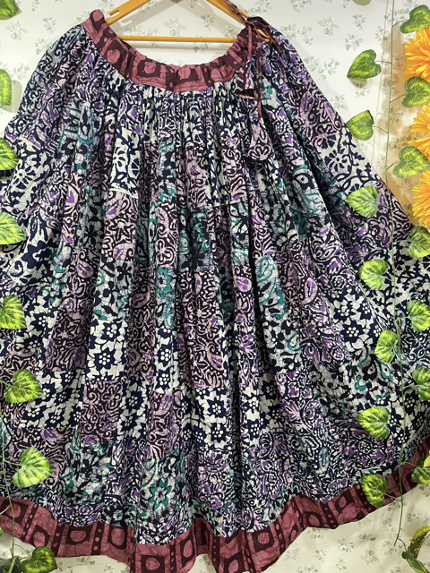 Batik Cotton Indian Skirt