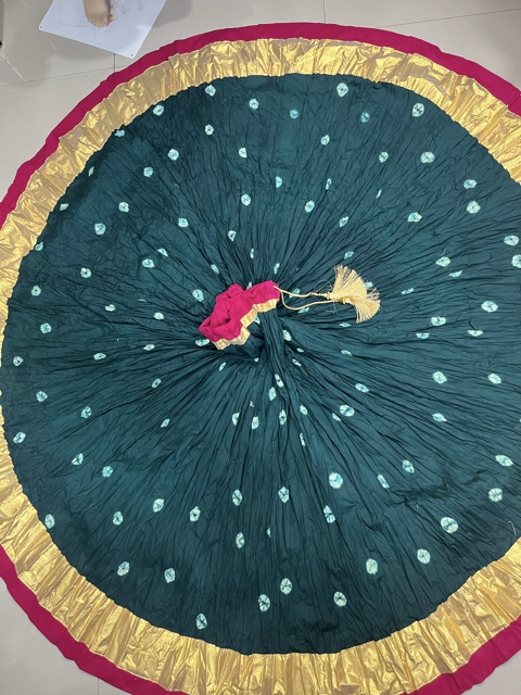 Bandhej Cotton Indian Skirt
