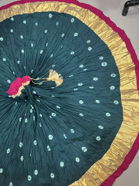 Bandhej Cotton Indian Skirt