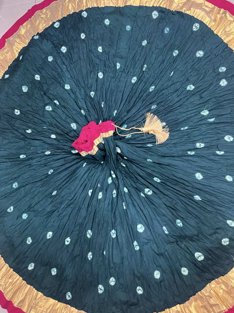 Bandhej Cotton Indian Skirt
