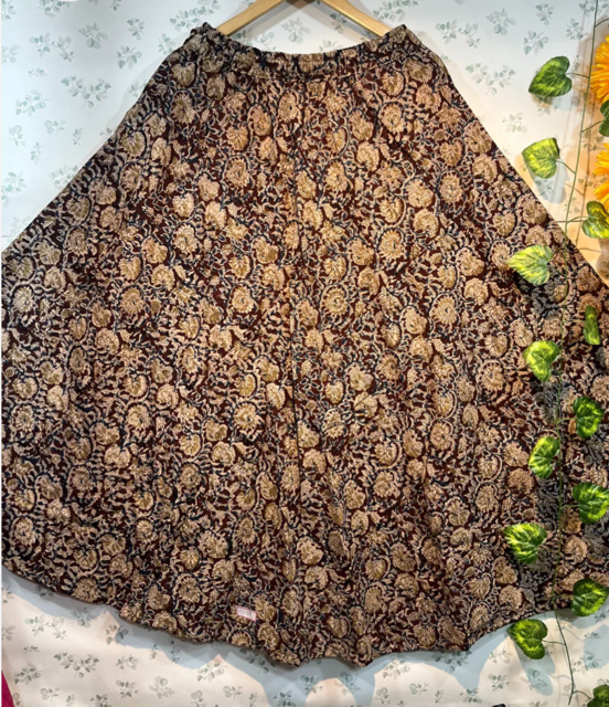 Kalamkari Cotton Skirt