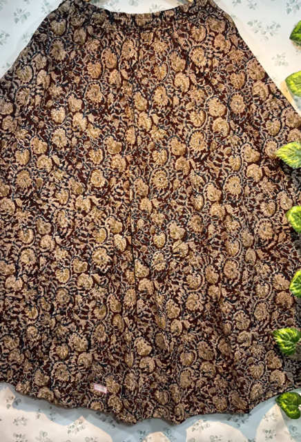 Kalamkari Cotton Skirt