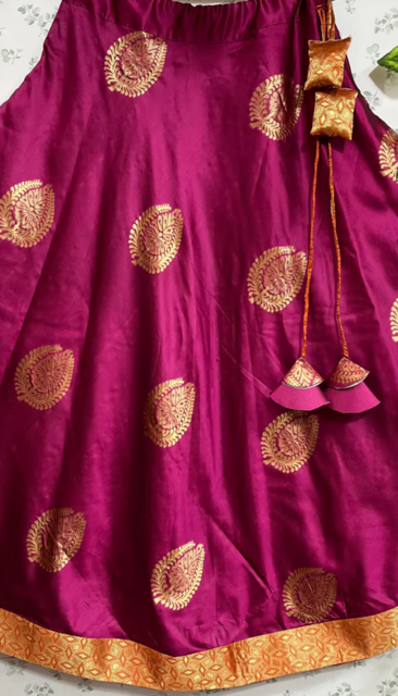 Handcrafted Silk Skirt