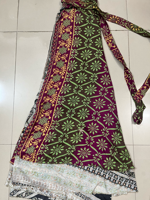 Bohemian Wrap Around Skirt