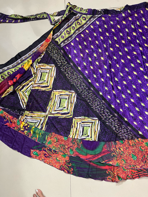 Bohemian Wrap Around Skirt