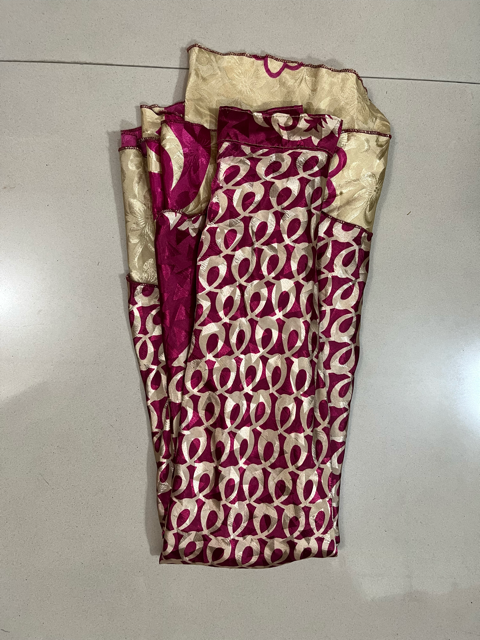 Bohemian Wrap Around Silk Skirt
