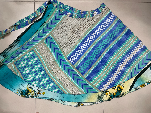 Bohemian Wrap Around Skirt