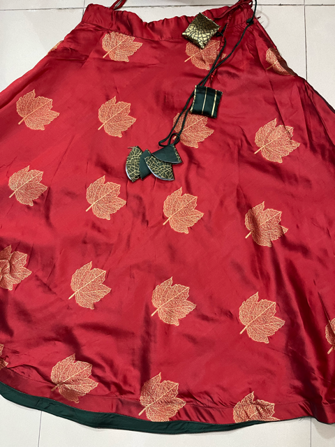 Handcrafted Silk Skirt