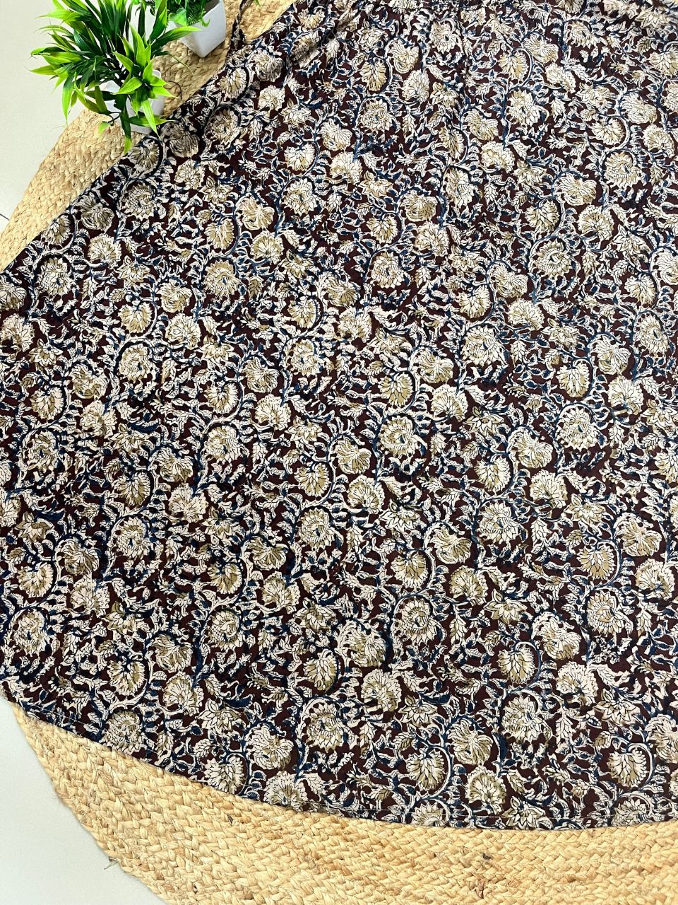 Kalamkari Gule Cotton Indian Skirt