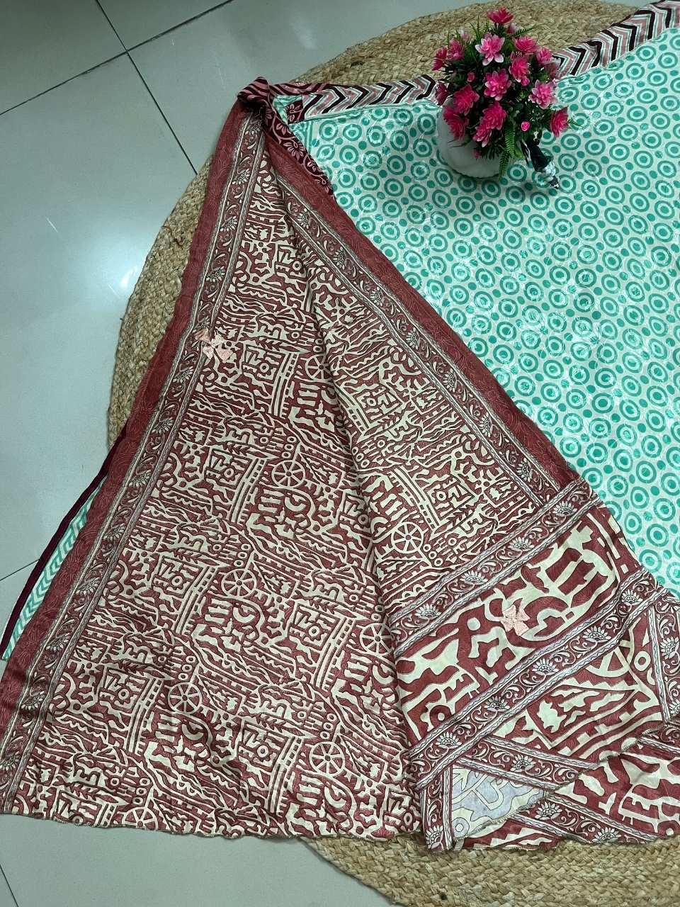 Bohemian Gunja Wrap Skirt