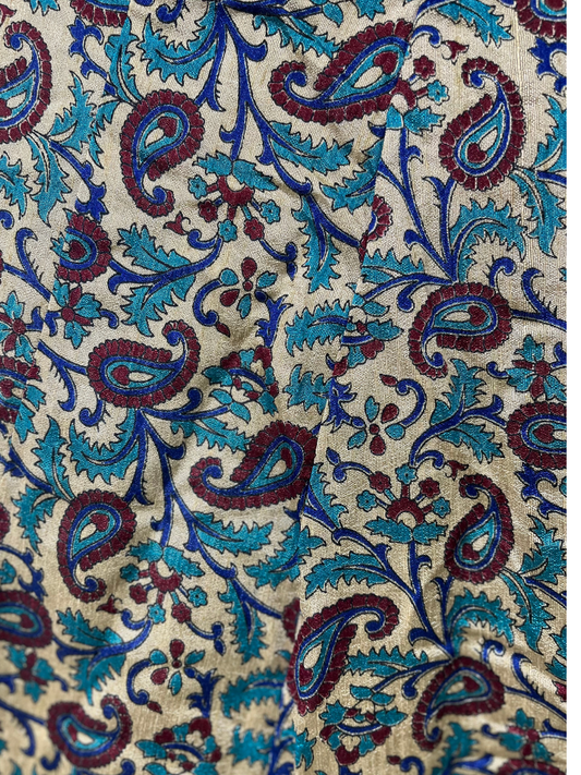 Bangalori Silk Multicolor Indian Skirt