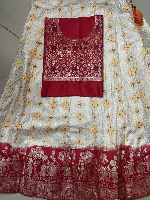Banarasi Dolo Silk Wedding Lehenga