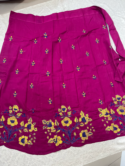 Kantha Fuchsia Rupa Wrap