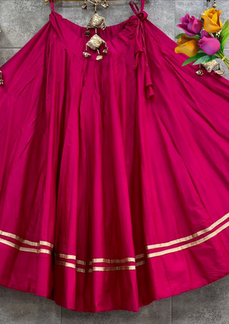 Fuchsia Shilpi Skirt