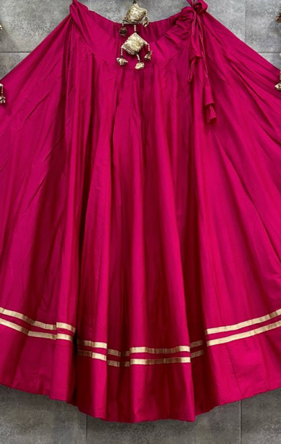 Fuchsia Shilpi Skirt