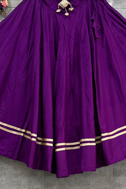 Purple Phalak Skirt