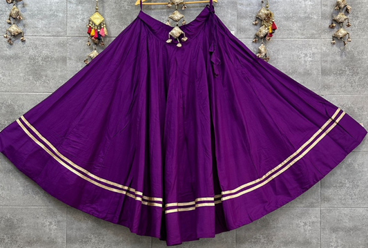 Purple Phalak Skirt