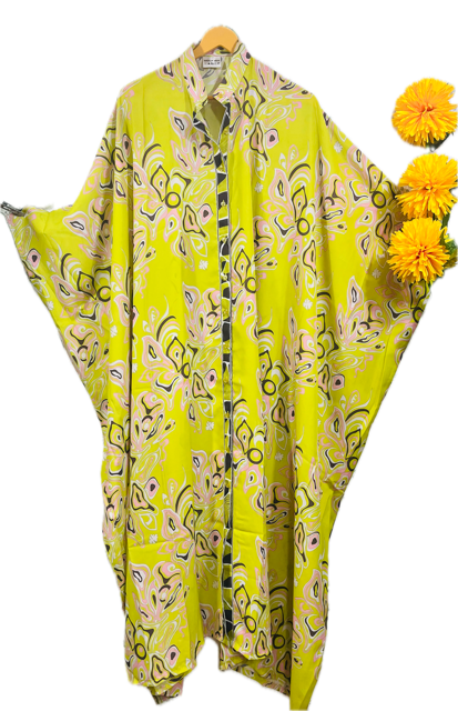 Green Glory Kaftan