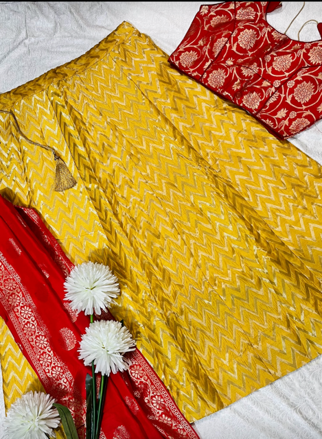 Yellow Reeti Lehenga