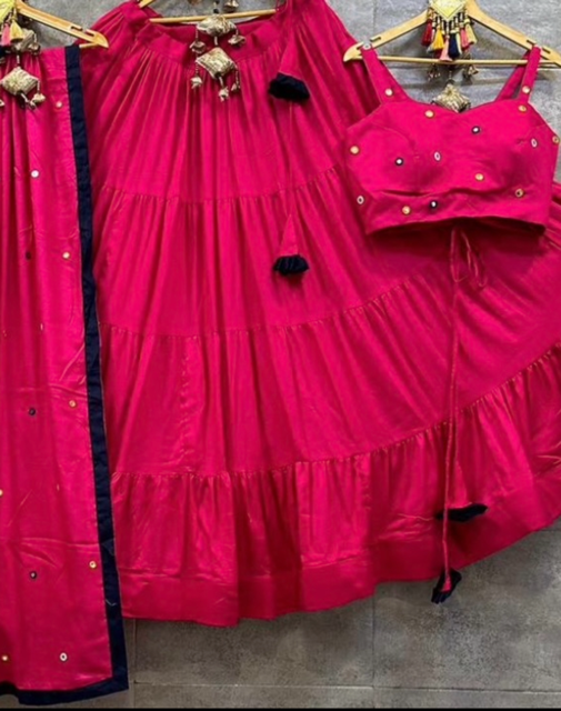 Fuchsia Pallavi Lehenga