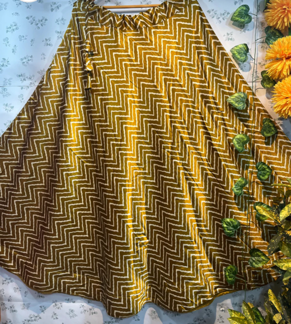 Golden Goldi Mashru Skirt