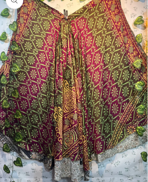 Bohemian Wrap Around Skirt