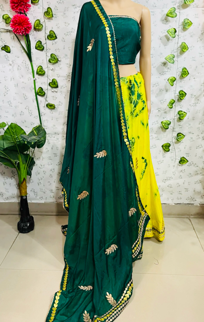 Yellow Vanita Lehenga