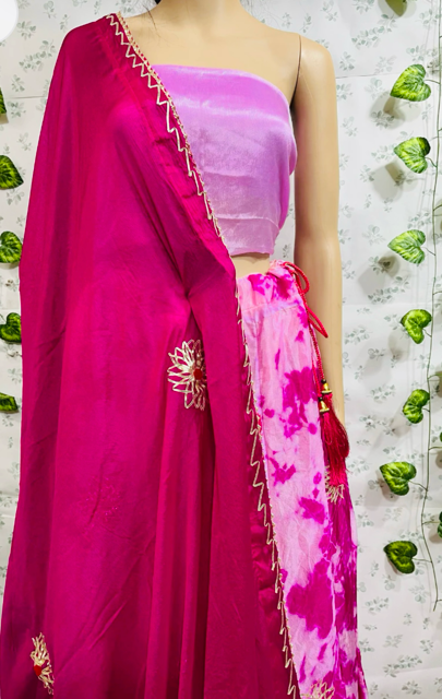 Fuchsia Pink Chi Lehenga