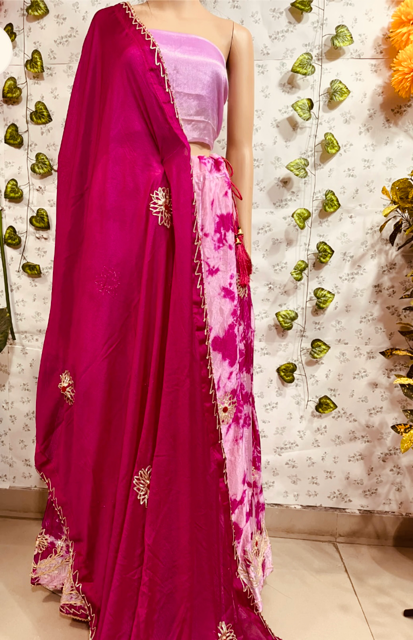 Fuchsia Pink Chi Lehenga