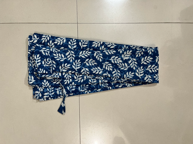 Ajrakh Indigo Patram Skirt