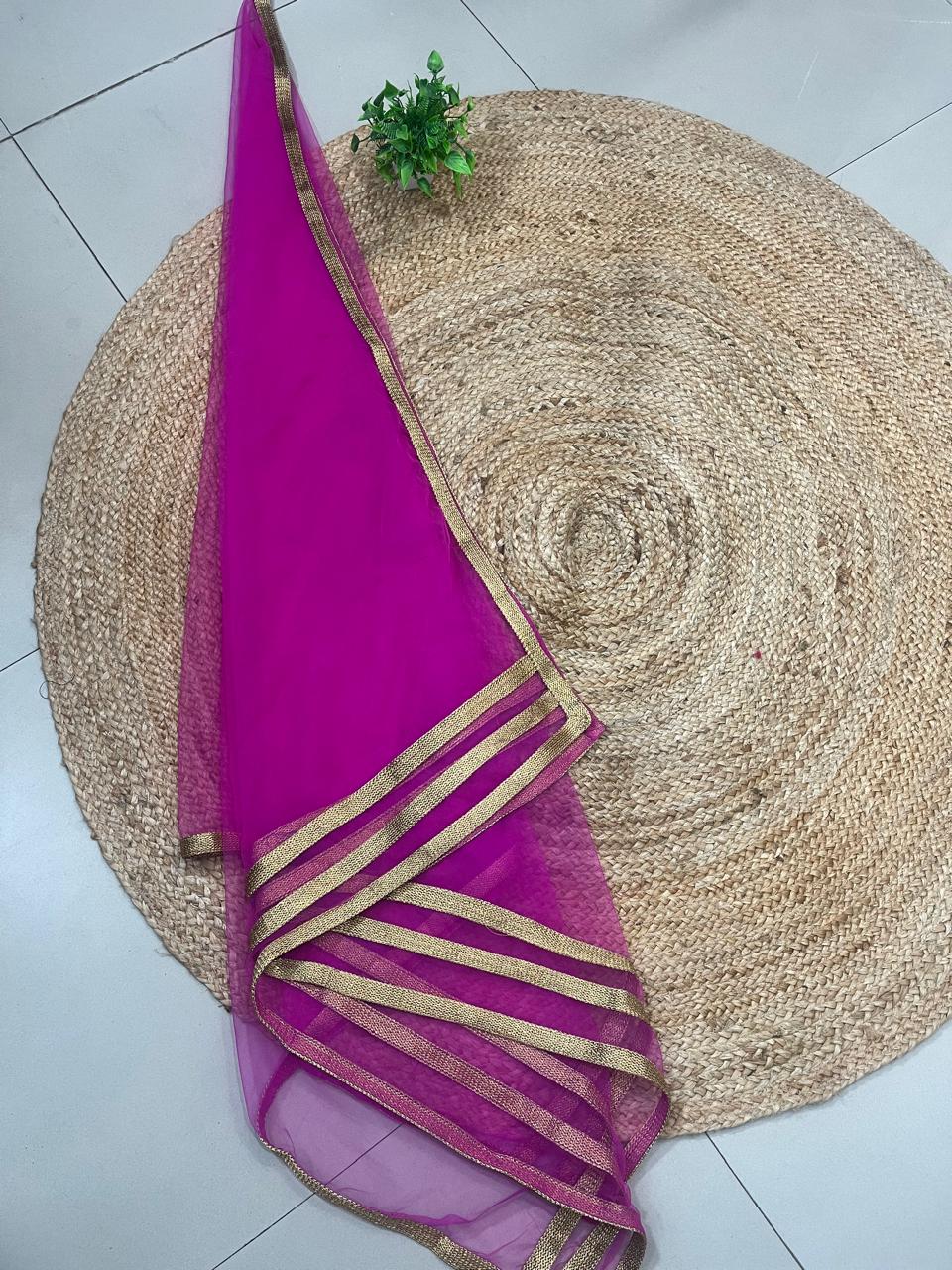 Fuchsia Rati Silk Festive Lehenga