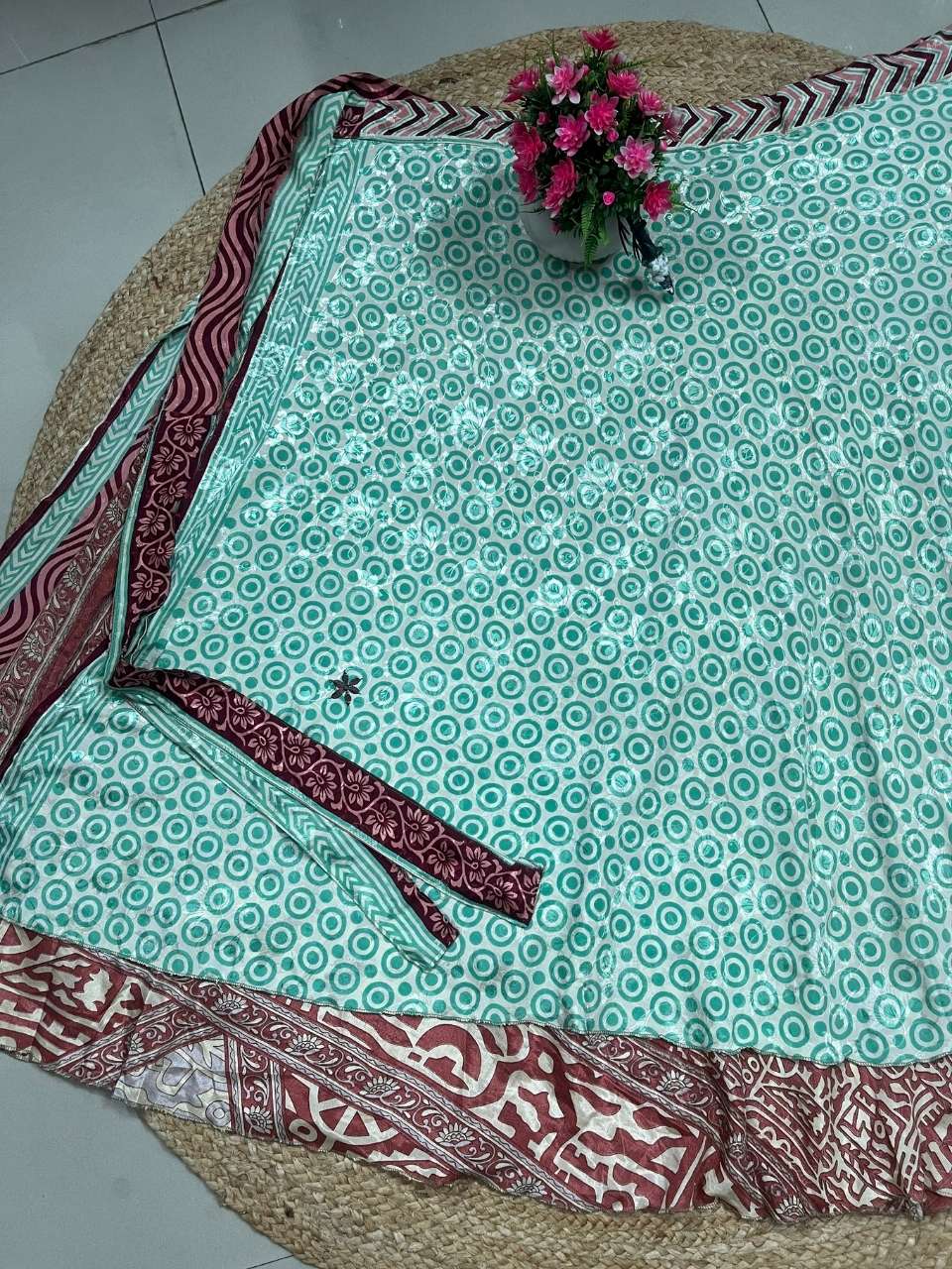 Bohemian Gunja Wrap Skirt