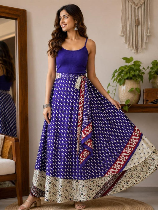 Bohemian Lija Wrap Skirt